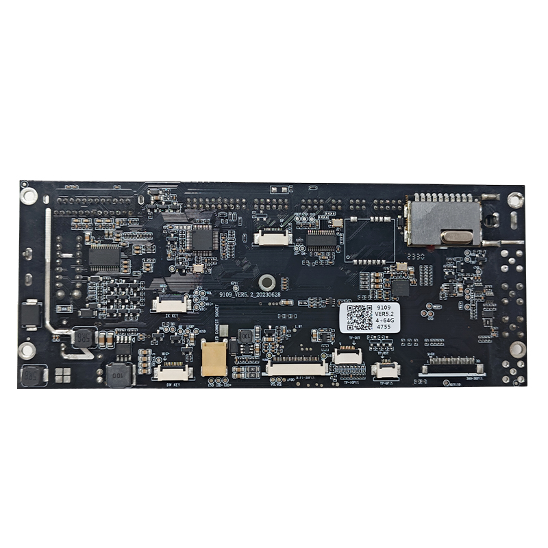 How can the signal integrity of the car central control navigation PCBA be optimized through layout?